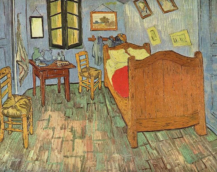 Vincent Van Gogh Vincents Schlafzimmer in Arles china oil painting image
